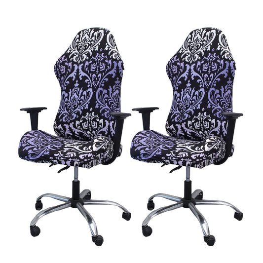 Printed Ergonomic Office Computer Game Chair Covers