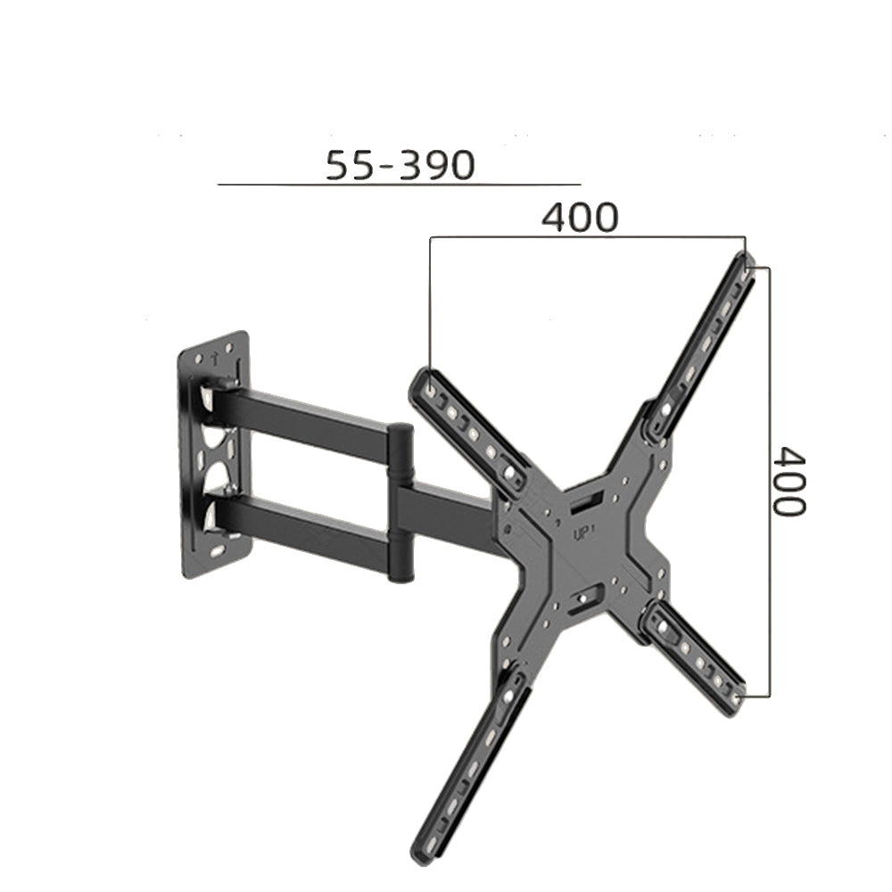 Full Motion TV Wall Mount Bracket for 26-60 Inch