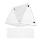 Clear Plastic Laptop Shell with Silicone Keyboard Cover for Apple Macbook Pro 14 A2442 A2779 A2992 A2918