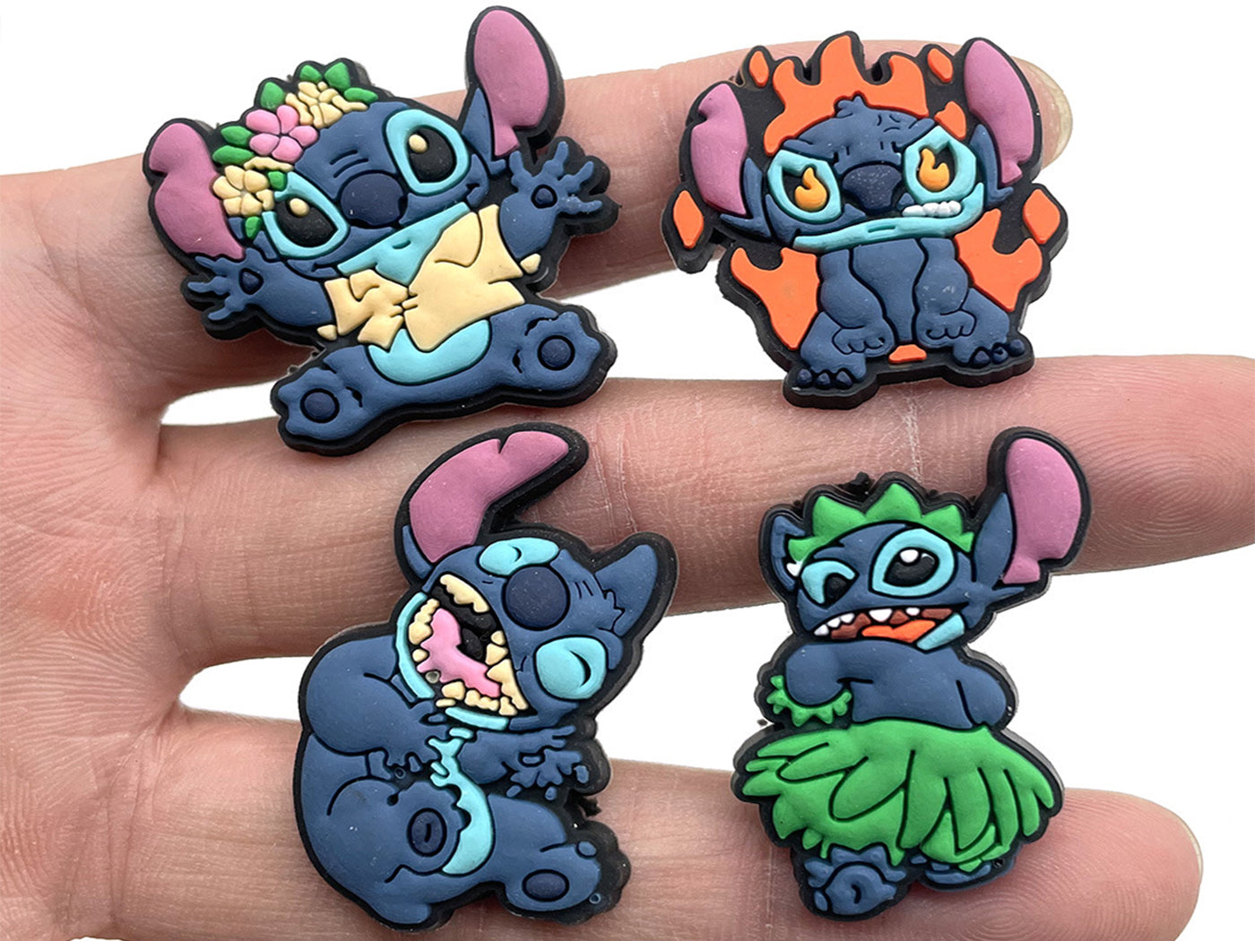 22Pcs Lilo & Stitch Shoe Charms Buckle