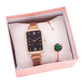 Fashion Square Watch Bracelet Set for Women