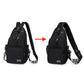2Pcs Dual-use Water-resistant Chest Bag Outdoor Travel Shoulder Backpack