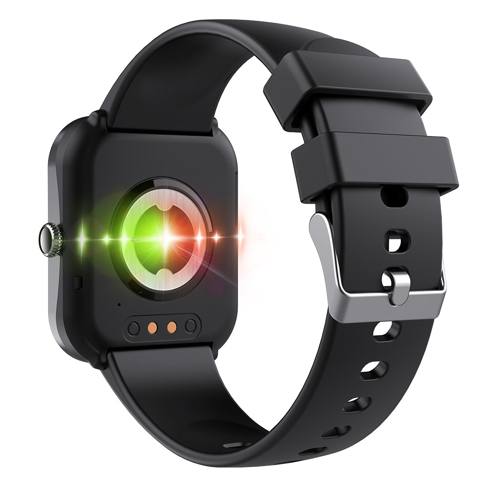 Water-Resistant Bluetooth Smart Watch for Android iOS with Silicone Watch Strap