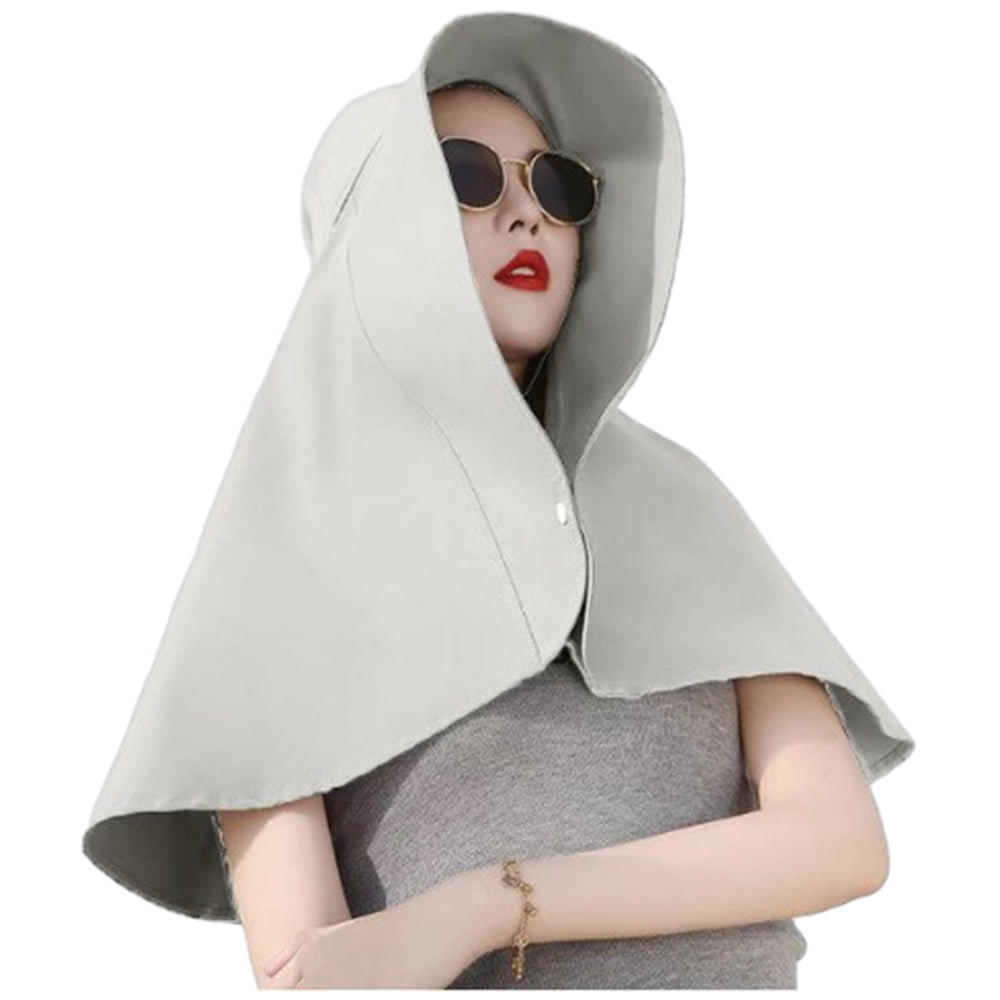 Sun Protection Wide Brim Outdoor Beach Neck Face Mask Cap
