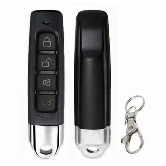 Wireless Remote Control Key Fob 4 Buttons 433MHz Copy Remote Control for Electric Gate Garage Door