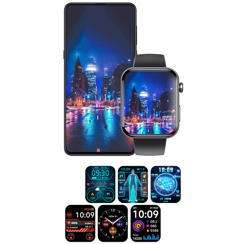 Smart Watch with Fitness and Health Tracking Features