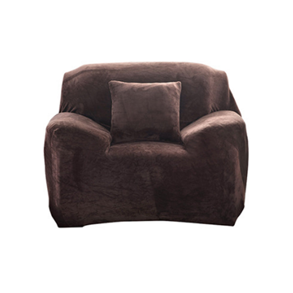 Velvet Plush Stretch Couch Cover