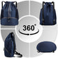 Sports Drawstring Backpack String Tote Gym Bag