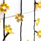 Outdoor Solar String Flower Lights Fairy Lights for Garden and Christmas Decoration