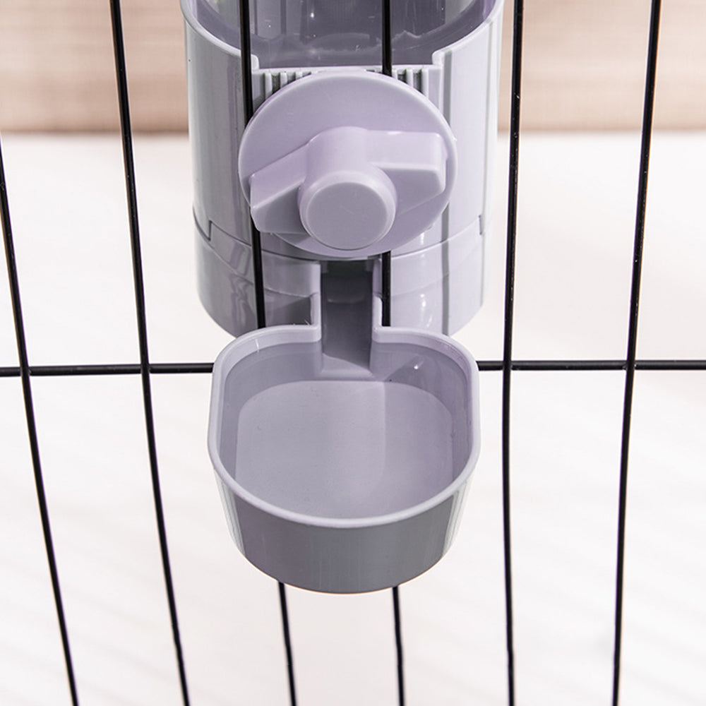 Automatic Pet Bowl Cage Hanging Feeder Pet Water Bottle