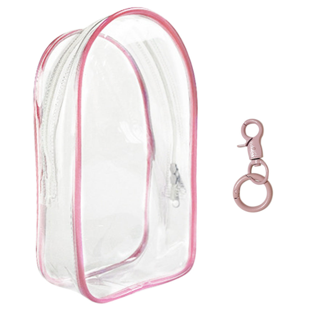 Transparent Carrier Bag Set for 15–17cm Doll Storage