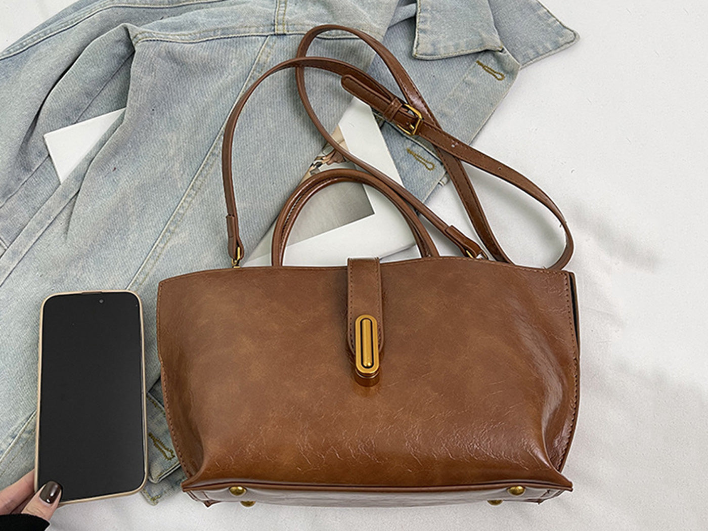 Christmas Gift Women's Elegant Handbag Crossbody Bag Casual Trendy Daily Commuting Bag
