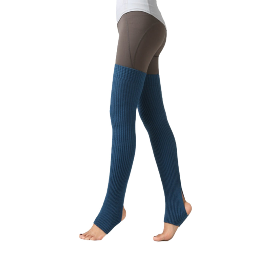 2Pcs Women Knitted Over Knee Long Boot Stocking