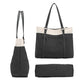 Women Laptop Tote Bag Canvas Handbag 15.6 Inch Work Shoulder Bag
