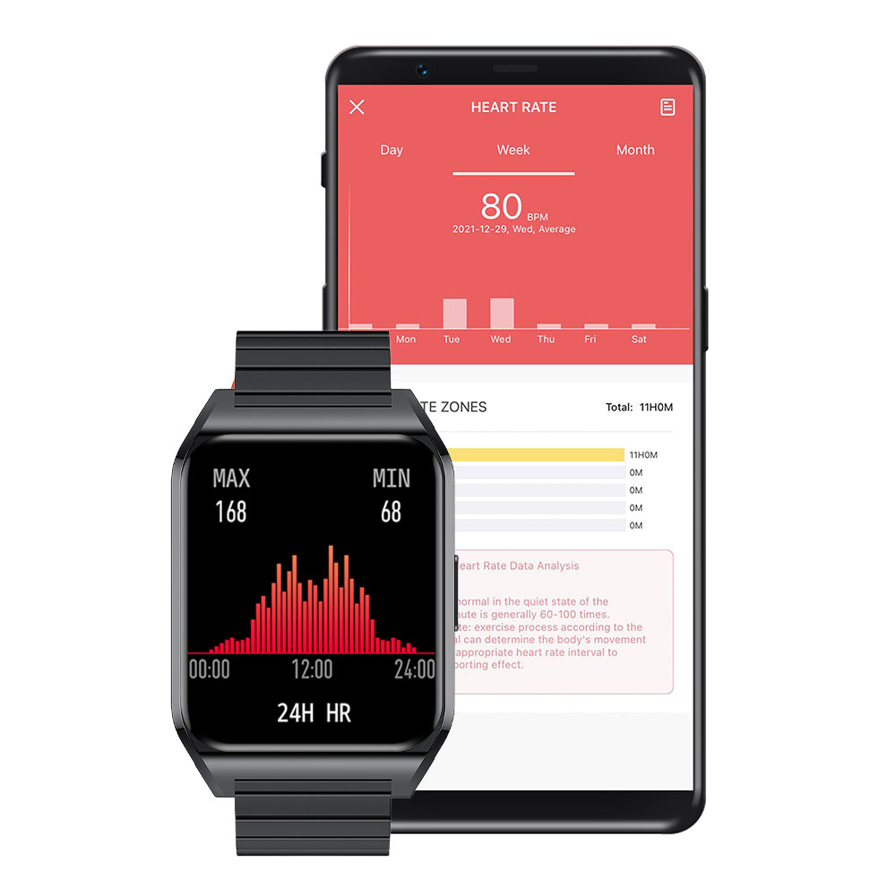 Smart Watch Sports Fitness Tracker with Heart Rate Monitor