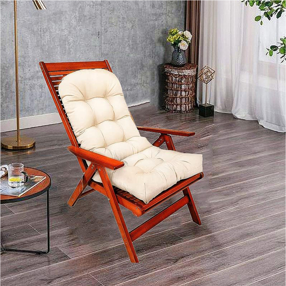 High Back Patio Adirondack Lounge Chair Pad