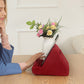 Multi-Angle Tablet Holder Compatible with iPads Lazy Holder Stand for Bed and Desk with 2 Pockets