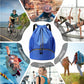 Sports Drawstring Backpack String Tote Gym Bag