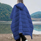 Camp Thermal Poncho Sleeping Bag Wearable Hooded Blanket