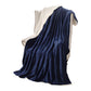 Reversible Plush Faux Mink Sherpa Lambswool Blanket