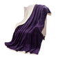 Reversible Plush Faux Mink Sherpa Lambswool Blanket