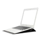 2Pcs PU Leather Sleeve Case Laptop Bag with Stand for Macbook 11 13 15 inches