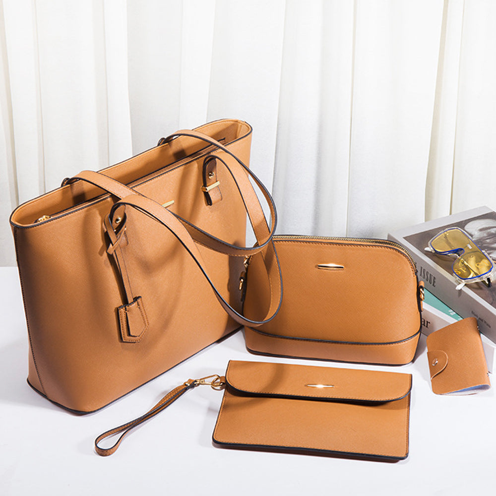 4Pcs Women Fashion Handbags Set