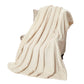 Reversible Plush Faux Mink Sherpa Lambswool Blanket