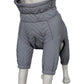 Dog Coat 4 Legs Covered Windproof Waterproof Dog Winter Jacket-Grey