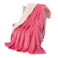 Reversible Plush Faux Mink Sherpa Lambswool Blanket