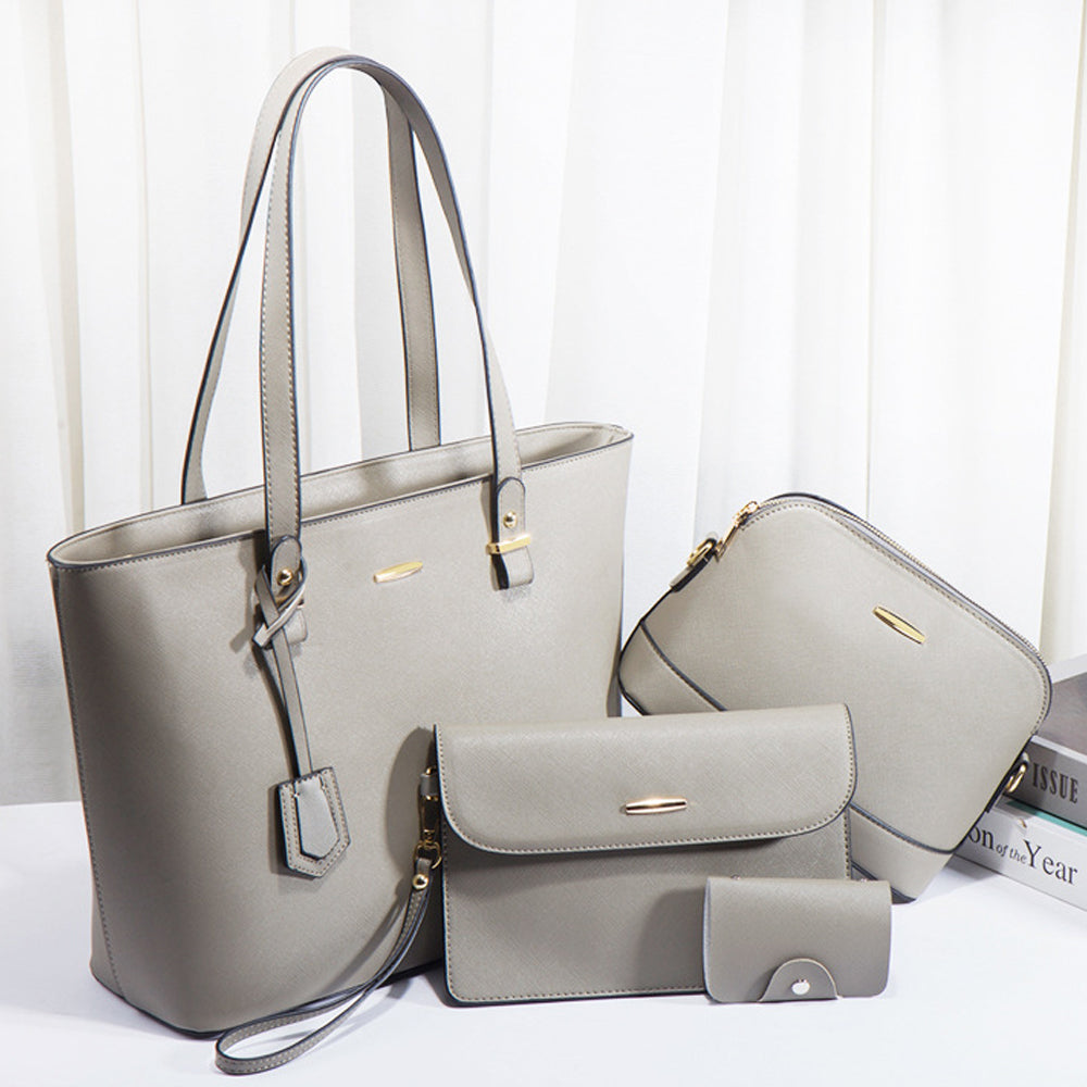 4Pcs Women Fashion Handbags Set