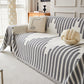 Reversible Double-Sided Minimalist Chenille Sofa Cover