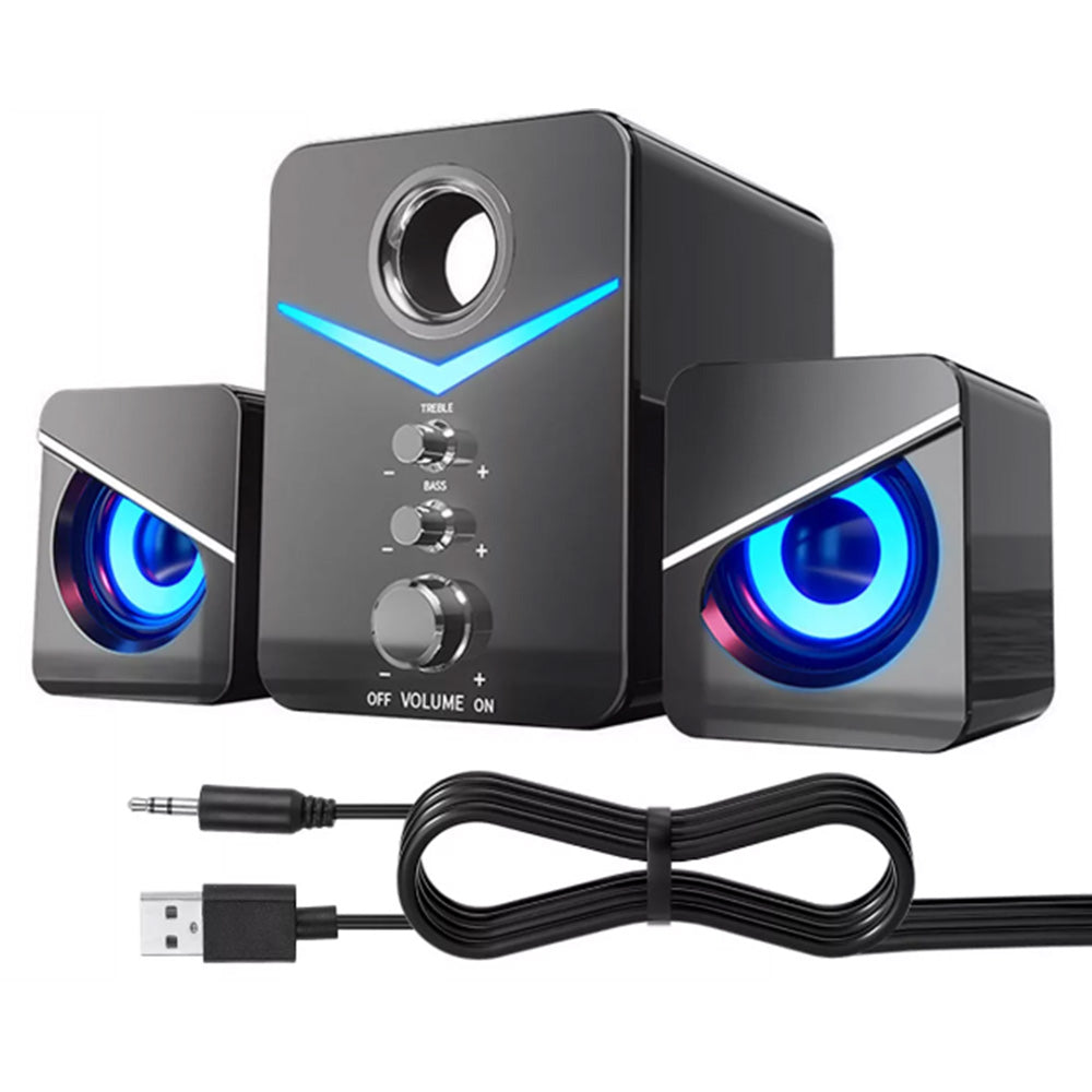 Computer Speaker System Bluetooth Surround Sound for Desktop Laptop