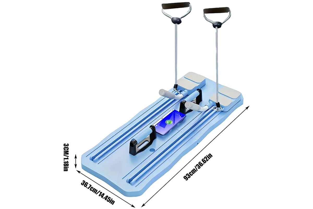 5 in 1 Pilates Reformer Board Foldable Abdominal Fitness Board