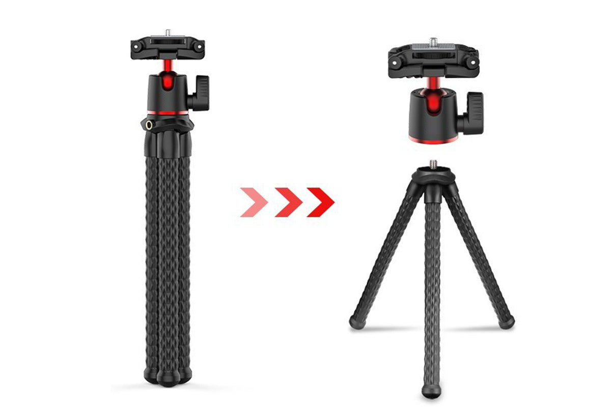 Portable Octopus Camera Tripod Phone Stand for Photography Travel