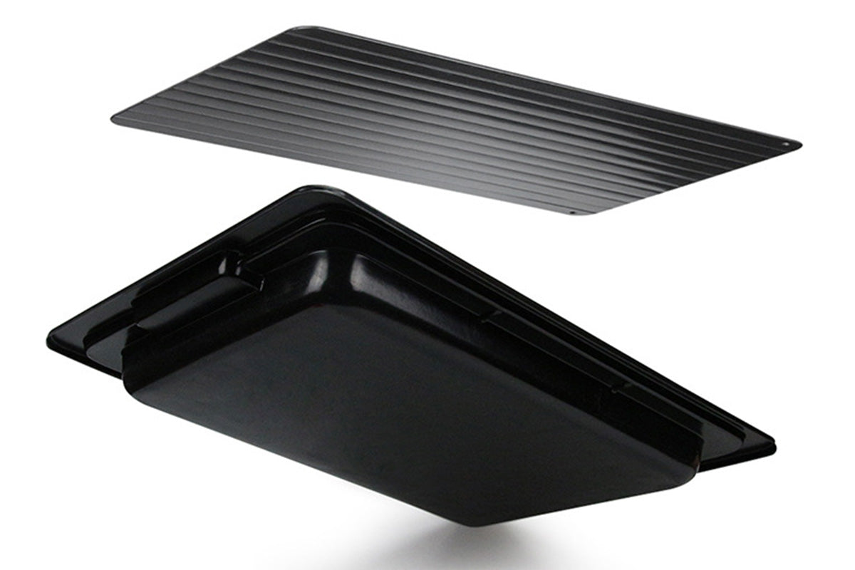 Rapid Thaw Tray with Drip Tray Fast Defrosting Plate for Frozen Meat Chicken Fish