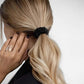 4 Pack 19 Momme Mulberry Silk Scrunchies Elastic Hair Ties for Women