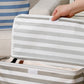 Foldable Fabric Toilet Paper Storage Bin with Lid Organizer Box for Tissue Rolls