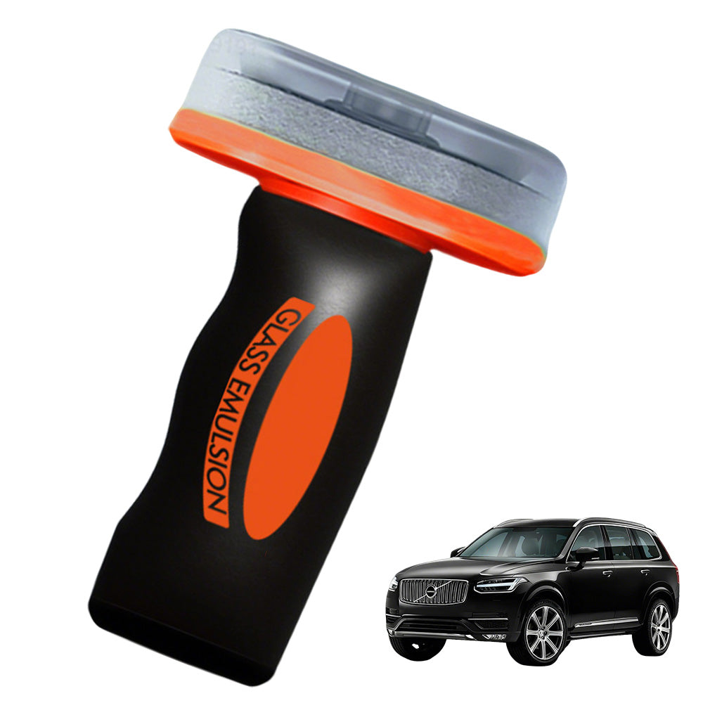 Glass Oil Film Remover For Car Roll-On Glass Compound With Cleaning Board