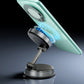15W Car Charger Vacuum Suction Foldable Phone Mount for Dashboard
