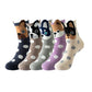 5 Pairs of Cotton Dog Patterns Socks