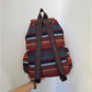 Boho Style Flap Drawstring Backpack