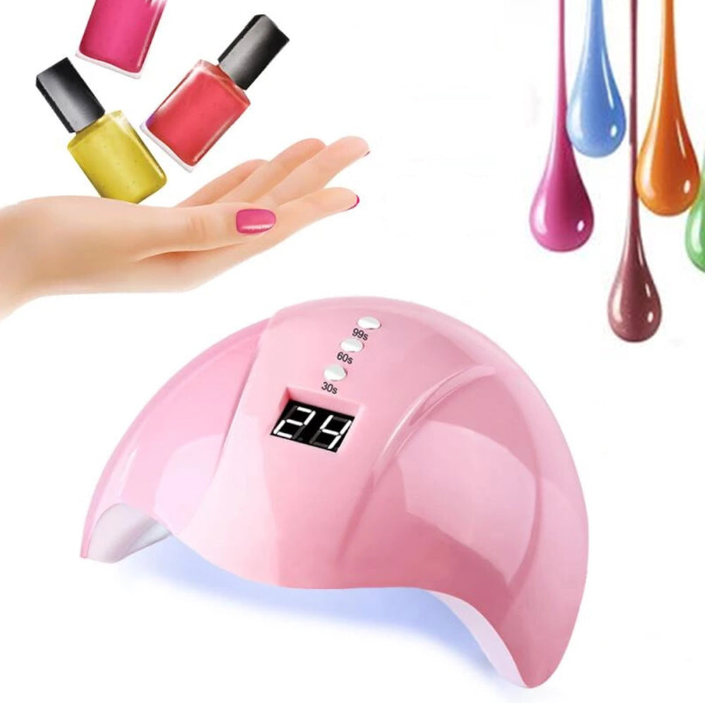 36W UV LED Nail Lamp with 3 Timer Settings