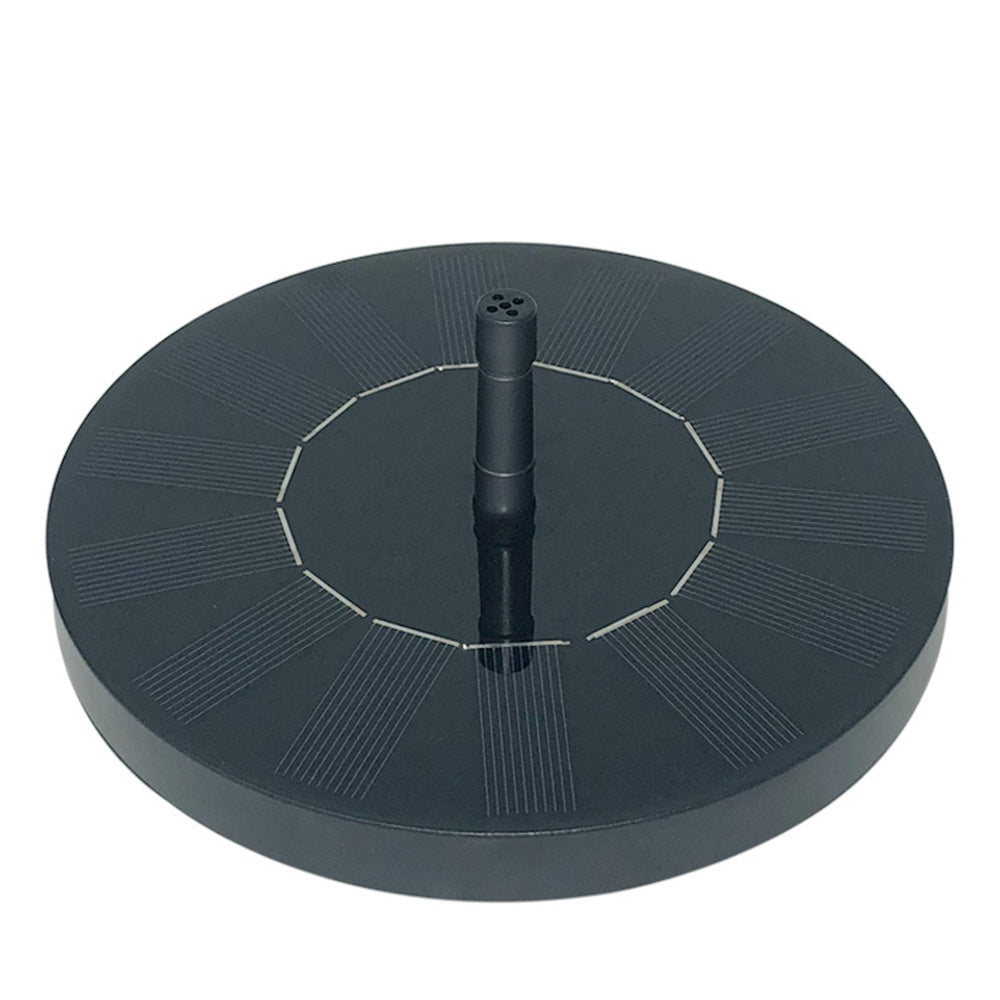 Solar Powered Bird Bath Fountains Upgrade 1.5W with 6 Nozzle Water Feature
