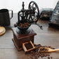 Vintage Manual Coffee Bean Grinder Machine