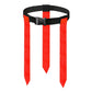 2Pcs Adjustable Flag Football Belt with Belt and Flags for Youths Adults