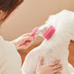 2Pcs Silicone Bath Brush with Long Handle and Shampoo Dispenser Gentle Massage