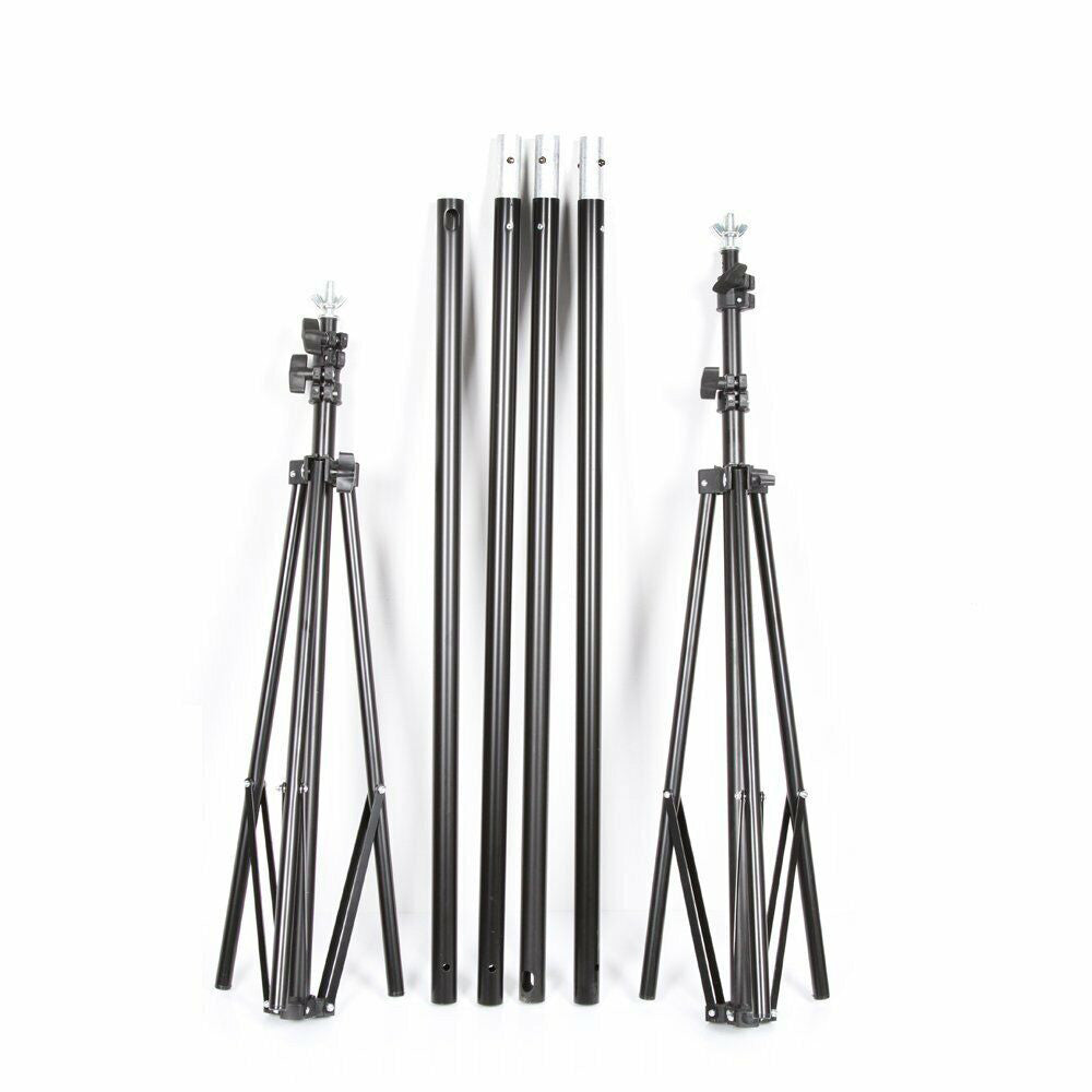 Backdrop Stand 1.5-3m Adjustable Photo Studio Background Support for Weddings Parties