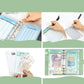 2-in-1 A6 Money Saving Zipper Cash Storage Binder