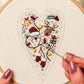DIY Embroidery Christmas Ornament Kits Christmas Tree Hanging Ornament